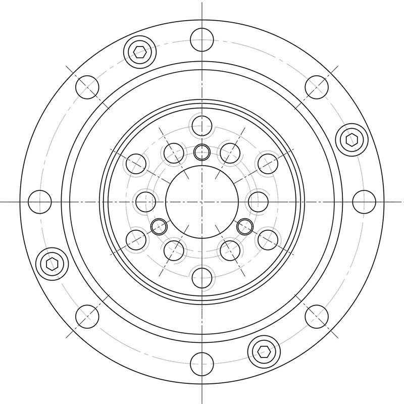 CSG(CSF)型諧波減速器軸承(圖2)